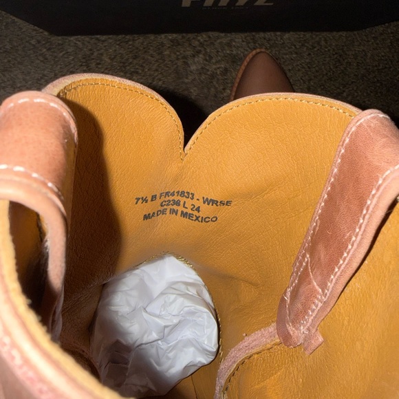 Frye Women's Tan Leather Boots - Picture 5 of 5